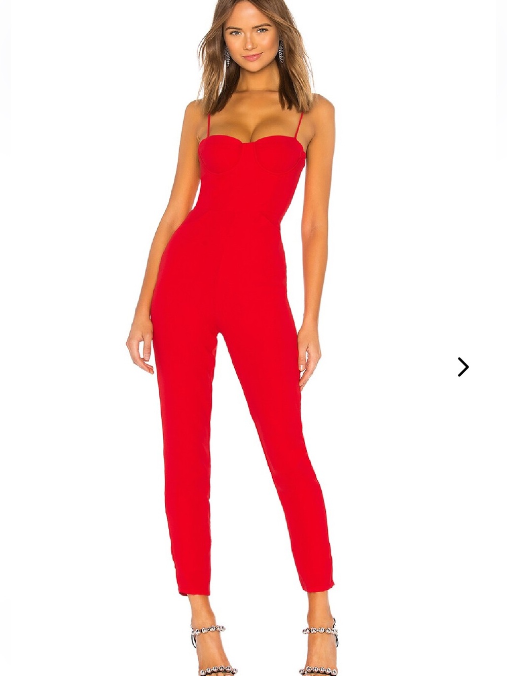 Lovers + Friends Red Ella Jumpsuit - Size XXS